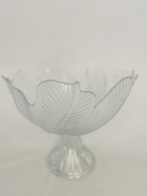 FRUTEIRA DE VIDRO COM PÉ - LOCAÇÃO 